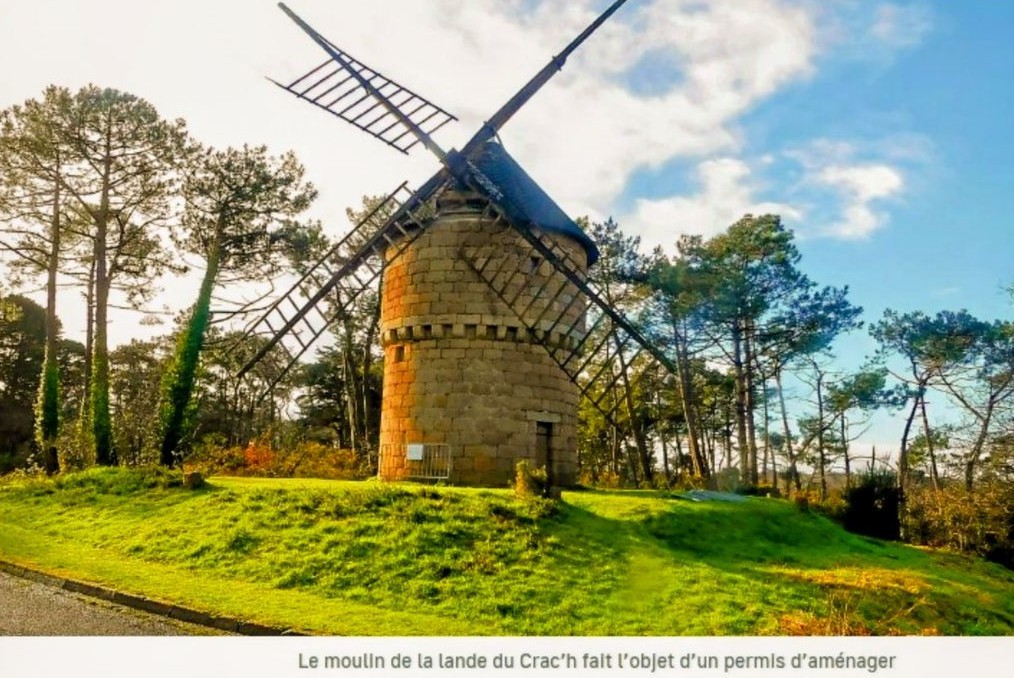 Moulin de la lande du Crac’h, Perros-Guirec